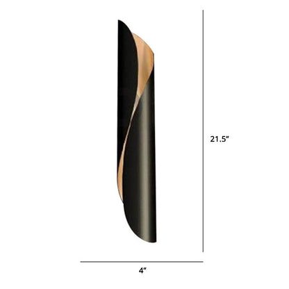 Aurore Scroll Dual Head Wall Light Sconce