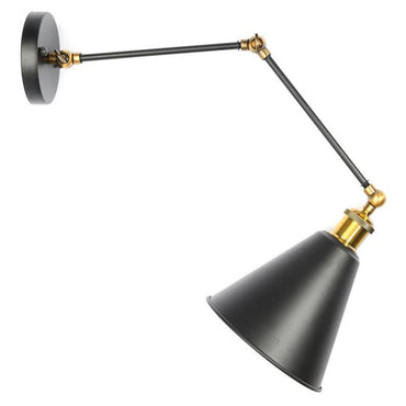 Camille Vintage Swing Arm Wall Reading Lamp
