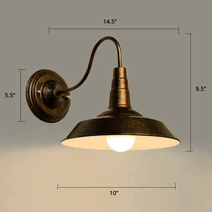 Éloïse Gooseneck Barn-Style Wall Sconce