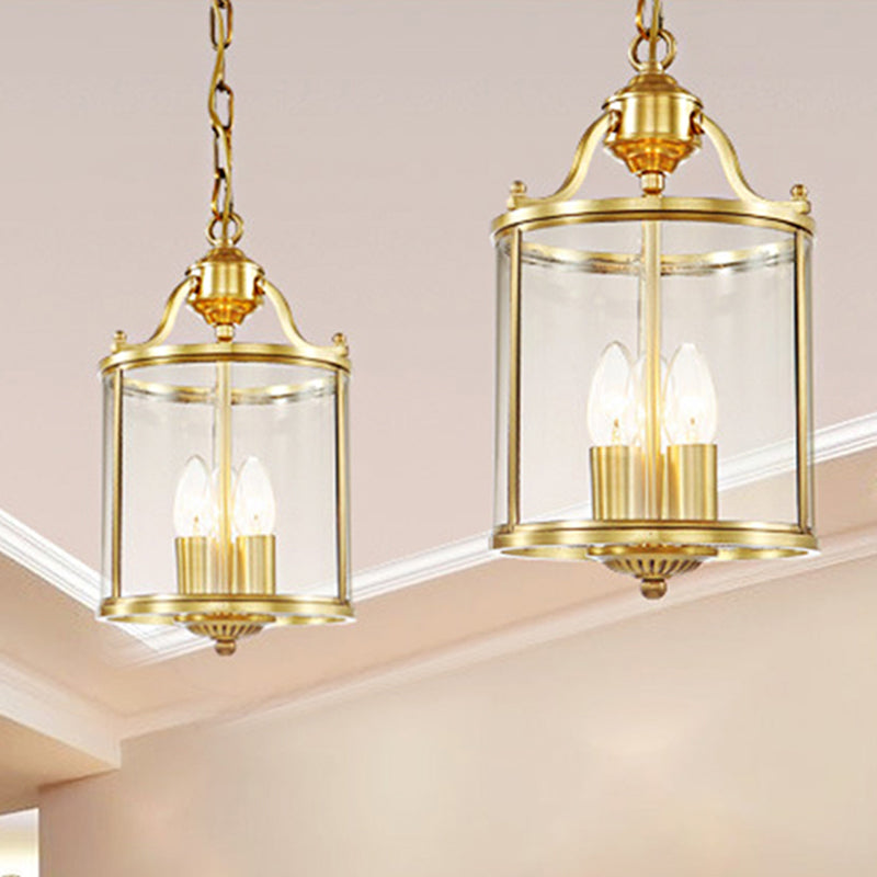Sabrina Cylinder Glass Chandelier