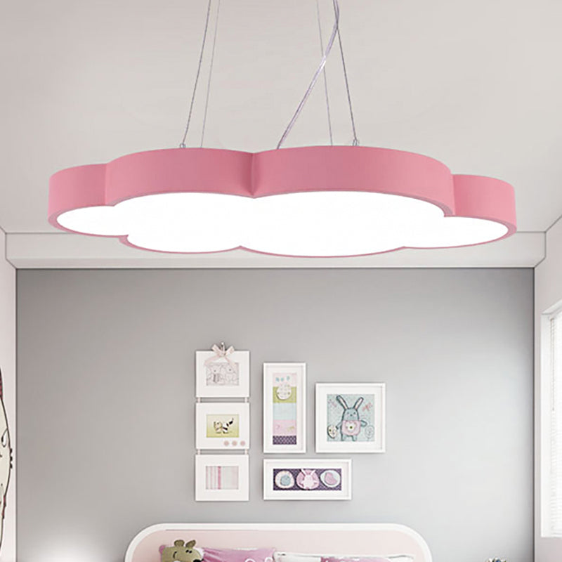 Isabelle Floating Cloud Nordic LED Pendant Light for Kids