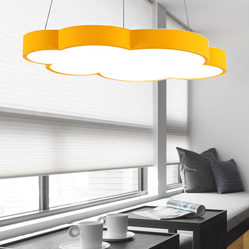 Isabelle Floating Cloud Nordic LED Pendant Light for Kids