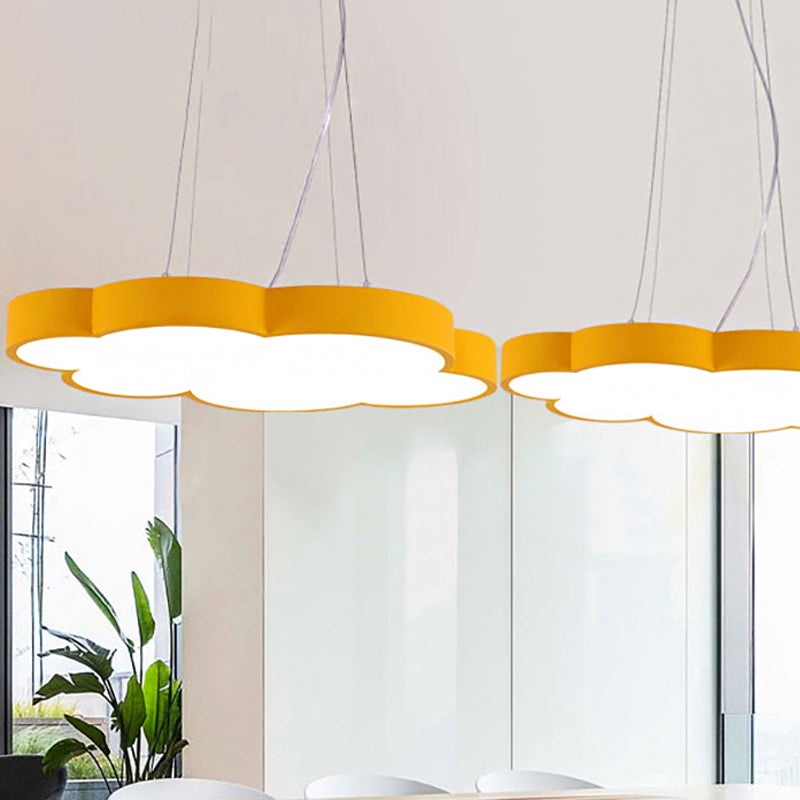 Isabelle Floating Cloud Nordic LED Pendant Light for Kids