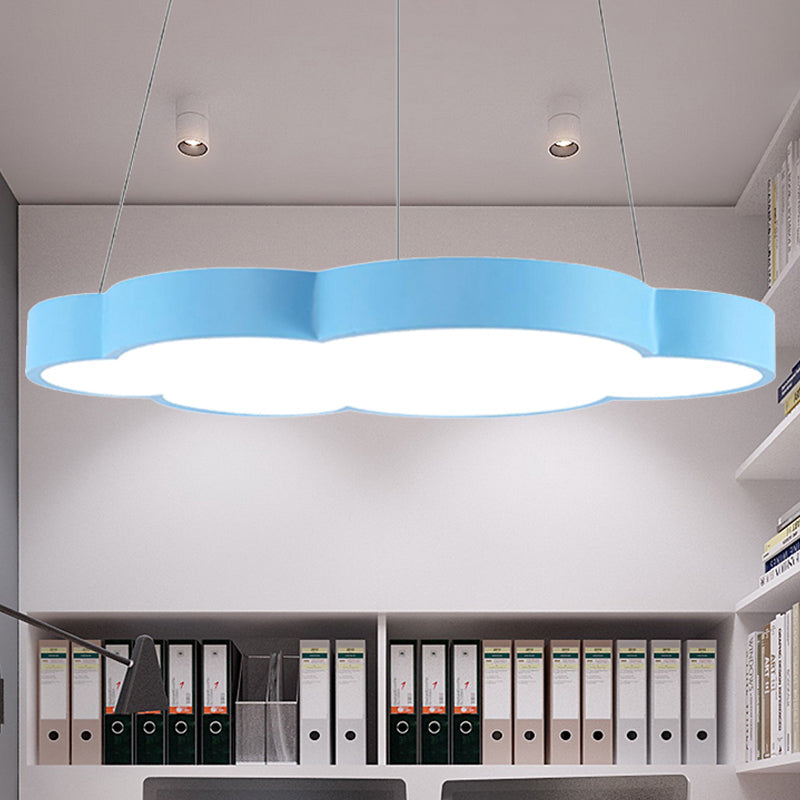 Isabelle Floating Cloud Nordic LED Pendant Light for Kids