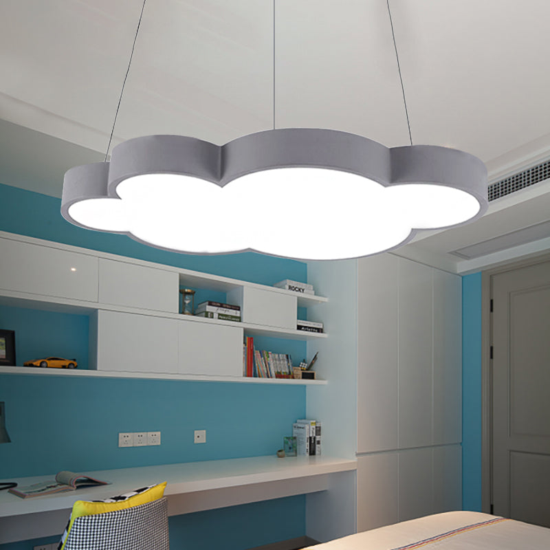 Isabelle Floating Cloud Nordic LED Pendant Light for Kids
