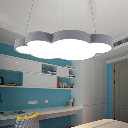 Isabelle Floating Cloud Nordic LED Pendant Light for Kids