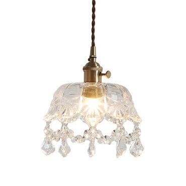 Éloïse Crystal Bowl Pendant Ceiling Light
