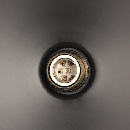 Élodie Cone Pendant Light Black Industrial Warehouse Lamp