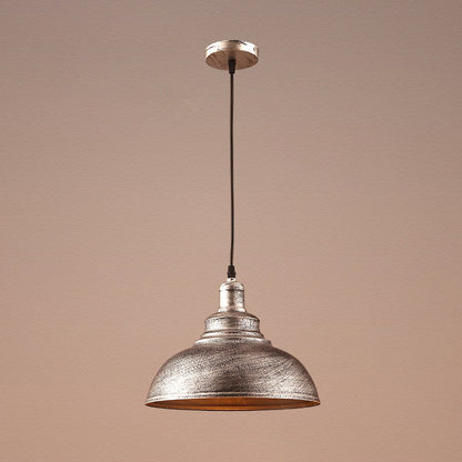 Aurélia Bowl Pendant Light Vintage Industrial Metal Hanging