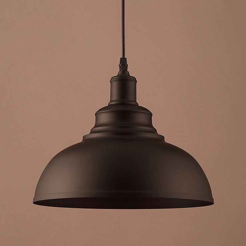 Aurélia Bowl Pendant Light Vintage Industrial Metal Hanging