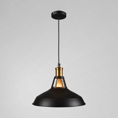 Margaux Warehouse Pendant Light Industrial Metal Hanging