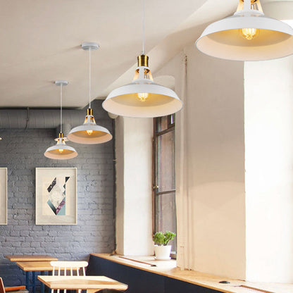Margaux Warehouse Pendant Light Industrial Metal Hanging