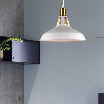Margaux Warehouse Pendant Light Industrial Metal Hanging