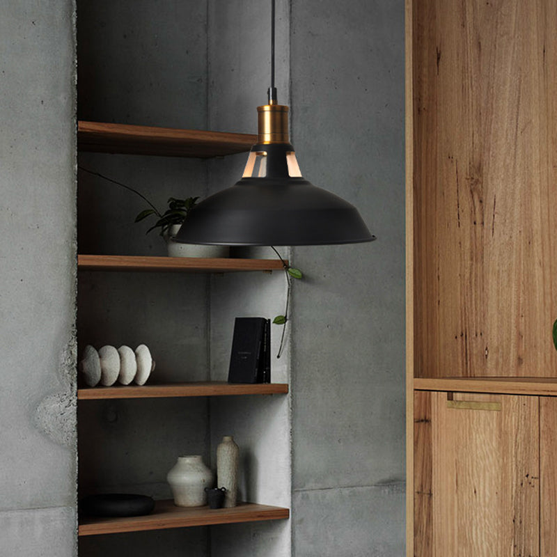 Margaux Warehouse Pendant Light Industrial Metal Hanging