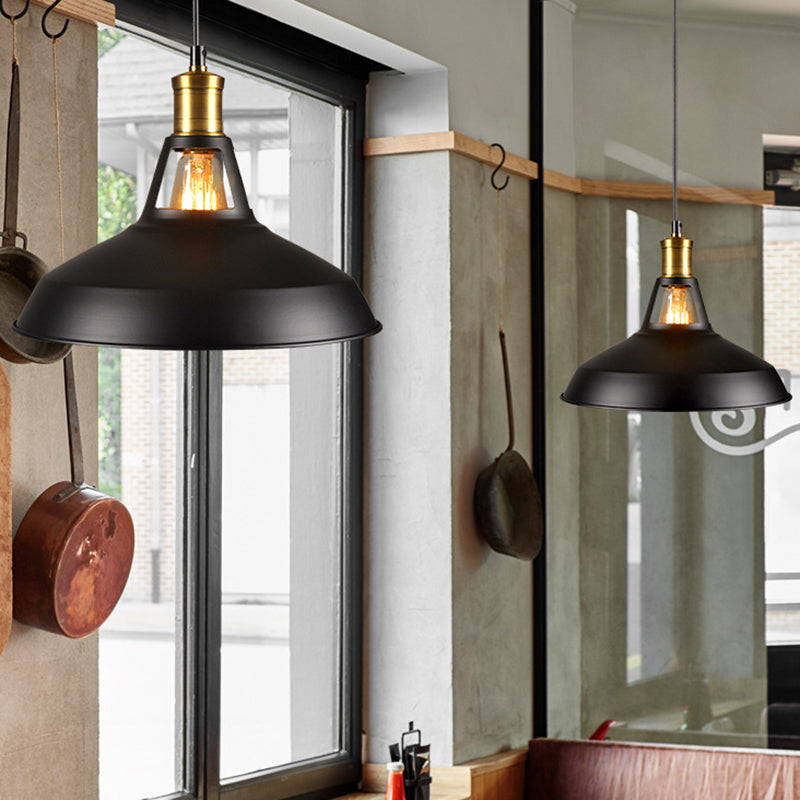 Margaux Warehouse Pendant Light Industrial Metal Hanging