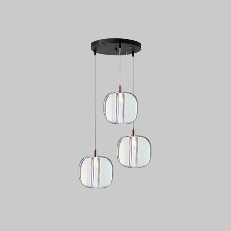 Isabelle Postmodern Blown Glass LED Pendant Light