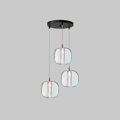 Isabelle Postmodern Blown Glass LED Pendant Light
