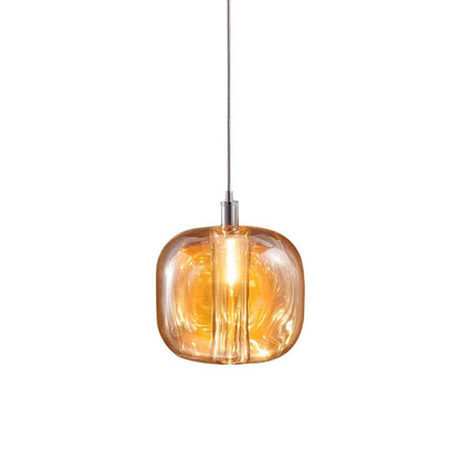 Isabelle Postmodern Blown Glass LED Pendant Light