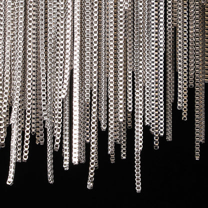 Margaux Tassel Chain Circular Chandelier