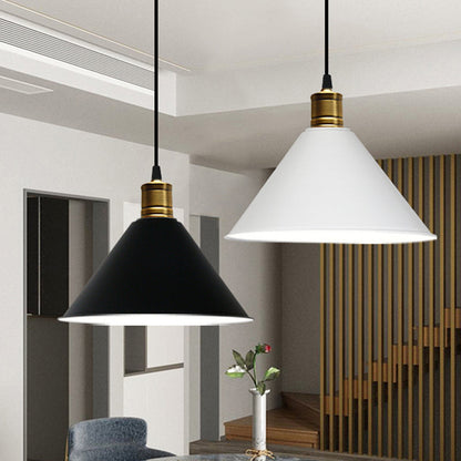 Elise Tapered Nordic Pendant Light Modern Color Hanging Lamp