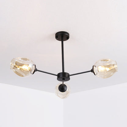 Delphine Whiskey Glass Branch Chandelier Modern Pendant
