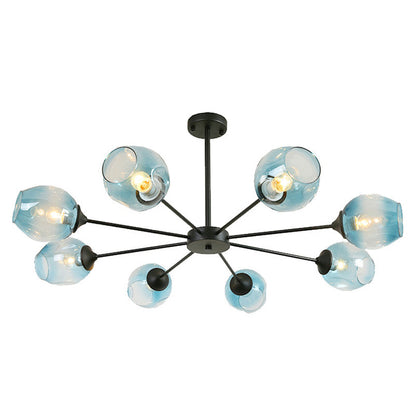 Delphine Whiskey Glass Branch Chandelier Modern Pendant