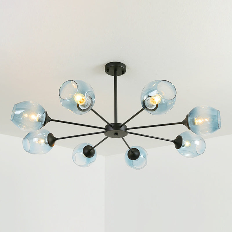 Delphine Whiskey Glass Branch Chandelier Modern Pendant