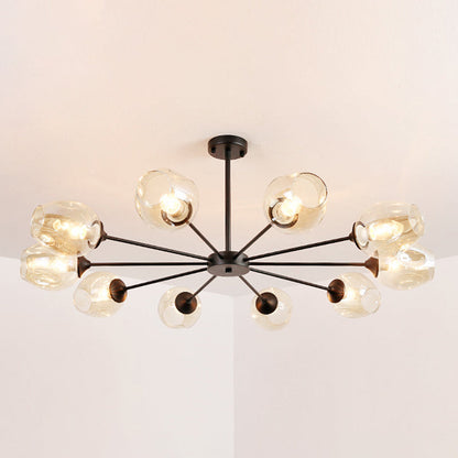 Delphine Whiskey Glass Branch Chandelier Modern Pendant