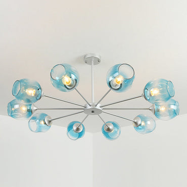 Delphine Whiskey Glass Branch Chandelier Modern Pendant