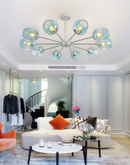 Delphine Whiskey Glass Branch Chandelier Modern Pendant
