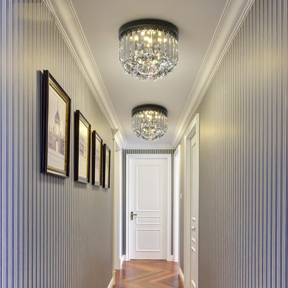 Émilienne Modern Crystal LED Flush Ceiling Light