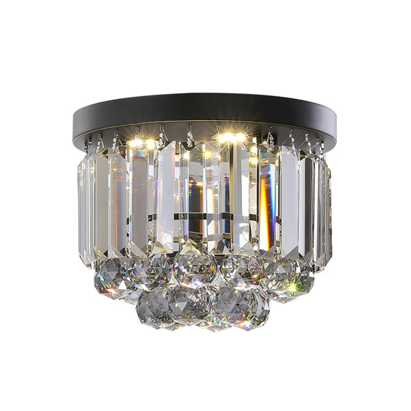 Émilienne Modern Crystal LED Flush Ceiling Light