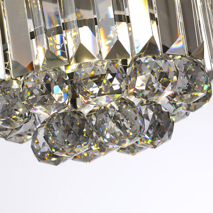 Émilienne Modern Crystal LED Flush Ceiling Light