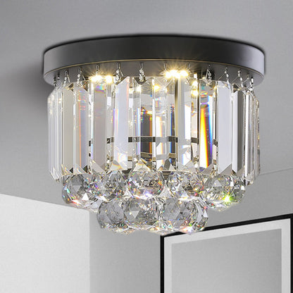 Émilienne Modern Crystal LED Flush Ceiling Light