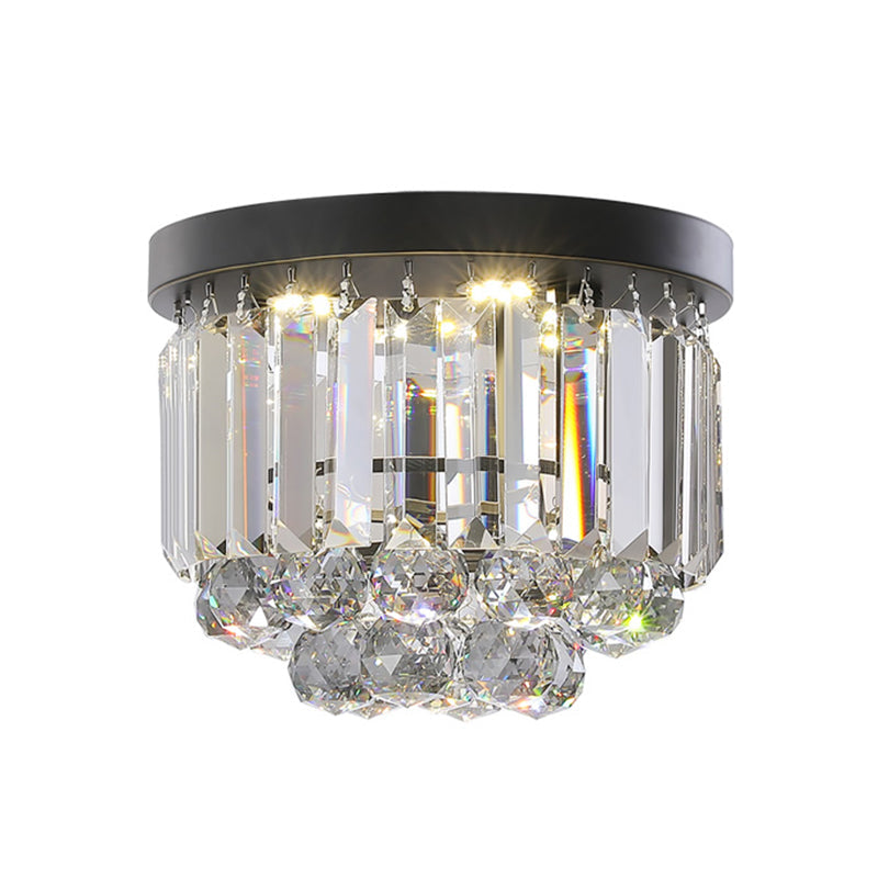 Émilienne Modern Crystal LED Flush Ceiling Light