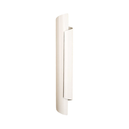 Isabelle Scrolled Wall Lamp with Black, White, and Gold Finish
