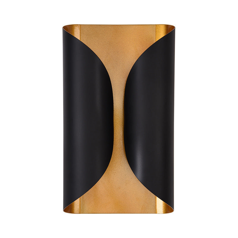 Adélie Colonial Double Light Wall Sconce with Metal Shade