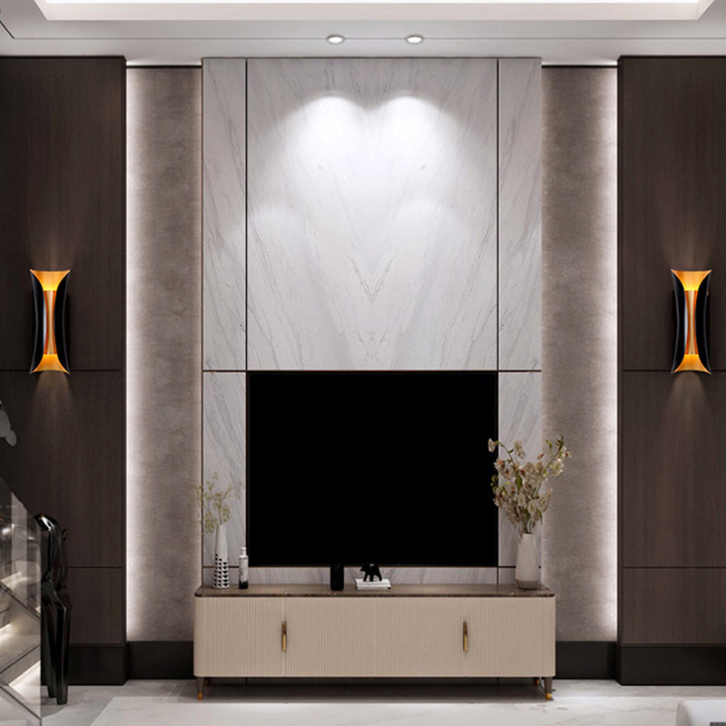 Anaïs Modern Curl Metal Wall Sconce
