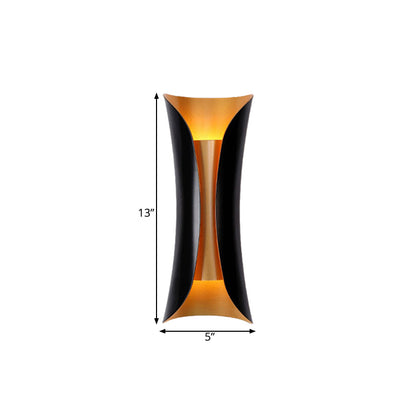 Anaïs Modern Curl Metal Wall Sconce