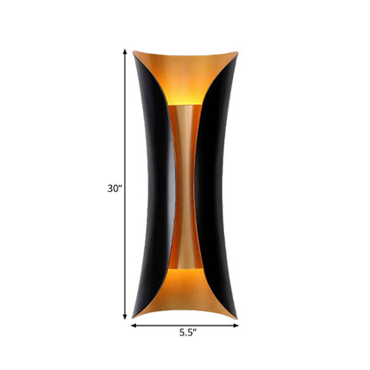 Anaïs Modern Curl Metal Wall Sconce