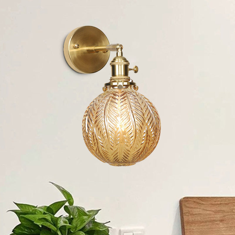 Isabelle Prismatic Glass Geometric Wall Sconce Brass