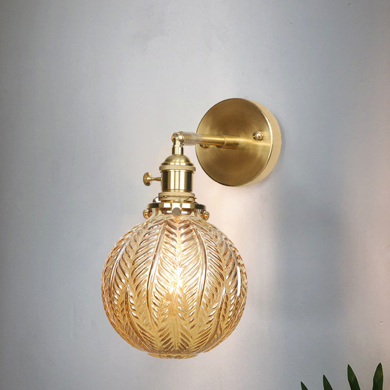 Isabelle Prismatic Glass Geometric Wall Sconce Brass