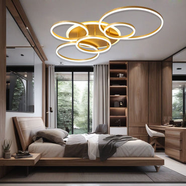 Sylvie Modern Ripple Pendant Light