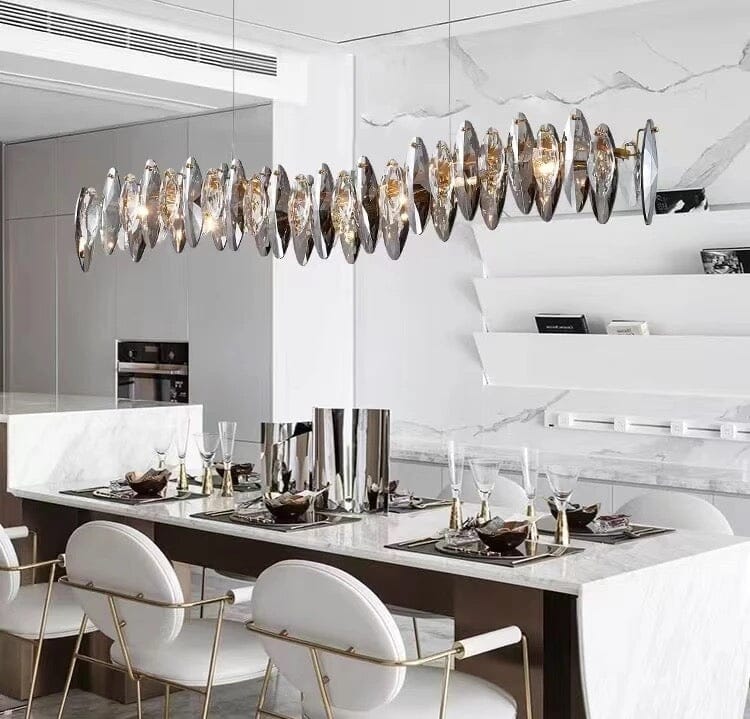 Elodie Crystal Leaf Nordic Luxury Chandelier