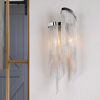 Clémence Chain Tassel Wall Sconce