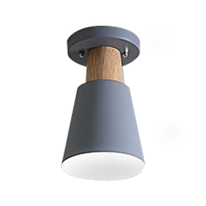 Élodie Modern Conic Semi Flush Ceiling Light