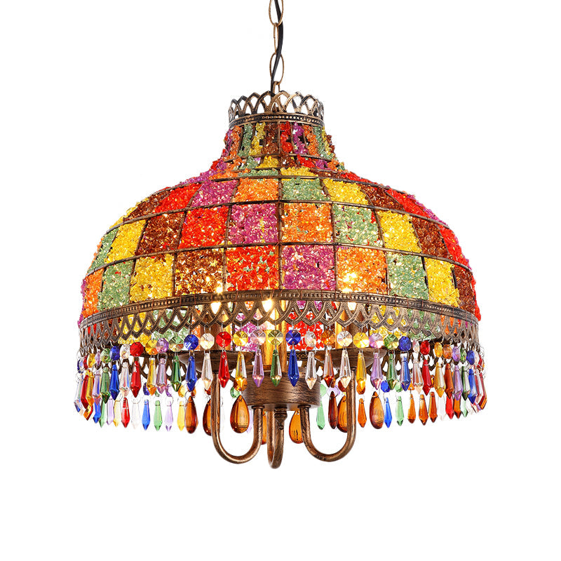 Amélie Bohemian Bowl Chandelier