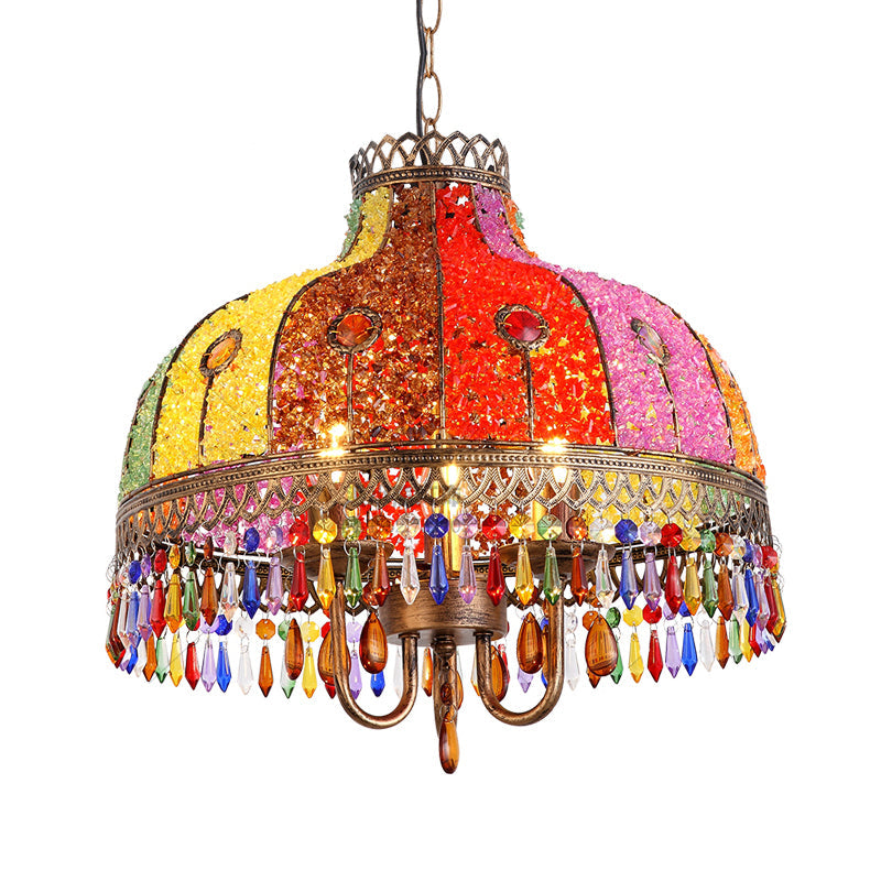 Amélie Bohemian Bowl Chandelier