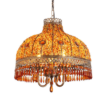 Amélie Bohemian Bowl Chandelier
