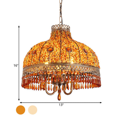 Amélie Bohemian Bowl Chandelier